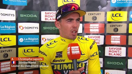 Critérium du Dauphiné 2023 - Christophe Laporte : "C'est les jambes qui ont parlé, on garde le maillot, c'est une belle satisfaction"