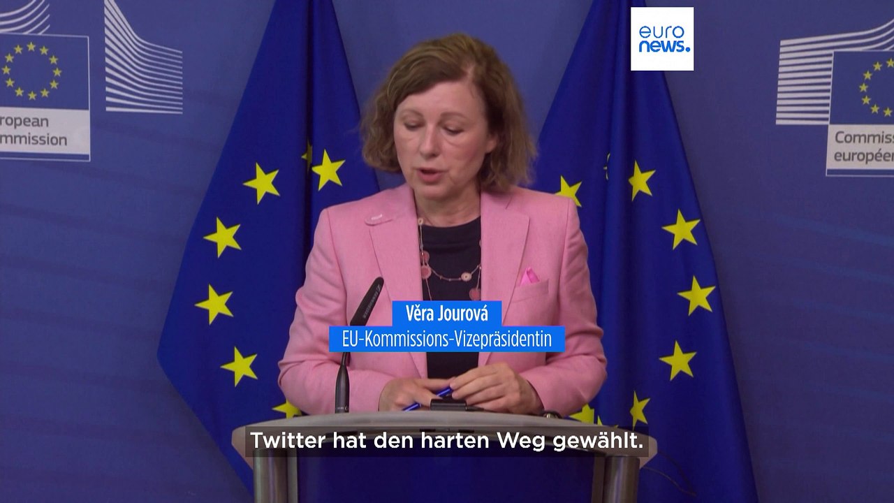 Kampf gegen Desinformation: EU sieht Twitter auf 'Konfrontationskurs'