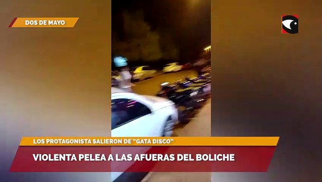 Violenta pelea a las afueras del boliche