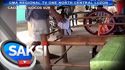 62-anyos na lolo, sugatan matapos saksakin umano ng sariling apo | Saksi