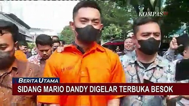 Mario Dandy dan Shane Lukas Jalani Sidang Perdana di PN Jaksel