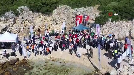 Purification dans la mer Égée, gerbe déposée dans le golfe de Saros