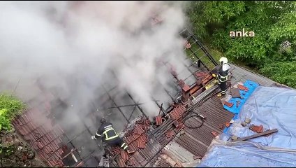 Kayınpederinin evini kundaklayan damat gözaltında!