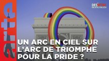 Un arc en ciel sur l’arc de triomphe pour la Pride ? / ARTE Désintox du 05/06/2023