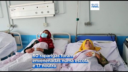 Oito dezenas de raparigas envenenadas em escolas no Afeganistão