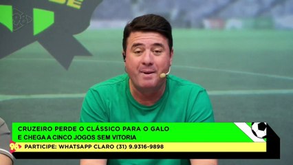 98FC | "O elenco do Cruzeiro é muito limitado".