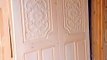 DIY wooden door designs satisfying wood door #woodworking #woodwork #wood #diy #shorts