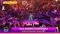 Alejandro Fernández AGRADECE a Monterrey por apoyo a Alex Fernández