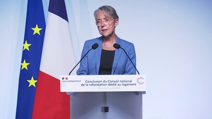 Logement : Elisabeth Borne mise sur "l'efficacité" pour ne pas "freiner les ajustements du marché"