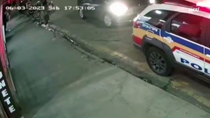 PM salva criança engasgada em Juiz de Fora (MG)