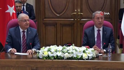 Milli Savunma Bakanlığında Devir Teslim Töreni