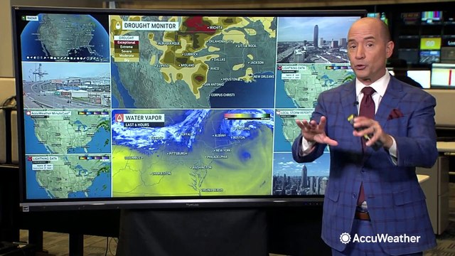 Dry and cooler weather remains in the forecast for the Northeast