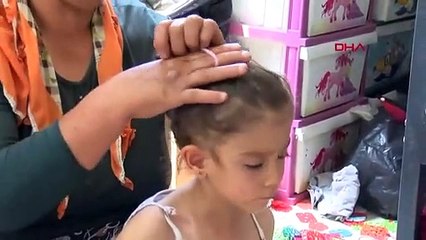 Merve’nin kapısına yeni tekerlekli sandalye bırakıldı