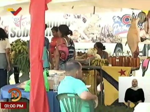 11.500 familias del mcpio. Libertador en Carabobo fueron favorecidas con la Feria del Campo Soberano