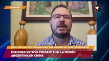 Diego Sartori, diputado nacional por Misiones del Frente Renovador, acompañó a Massa en la misión de Argentina en China, y reveló detalles de la visita