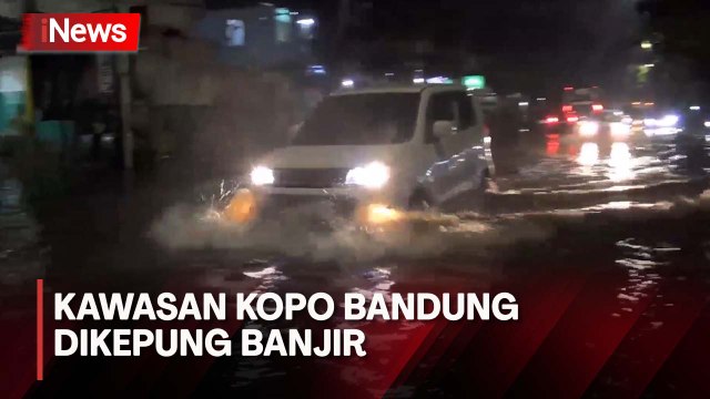 Diguyur Hujan Deras, Kawasan Kopo Bandung Dikepung Banjir
