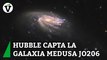 VÍDEO | El Telescopio Espacial Hubble capta una galaxia con forma de medusa