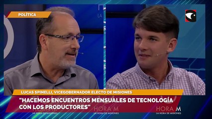 Lucas Spinelli, vicegobernador electo, expresó la intervención que hizo el Gobierno con el precio de la yerba fue lo más importante del año