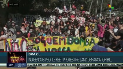 Indigenous people mobilize against the rule that limits the demarcation of native lands
