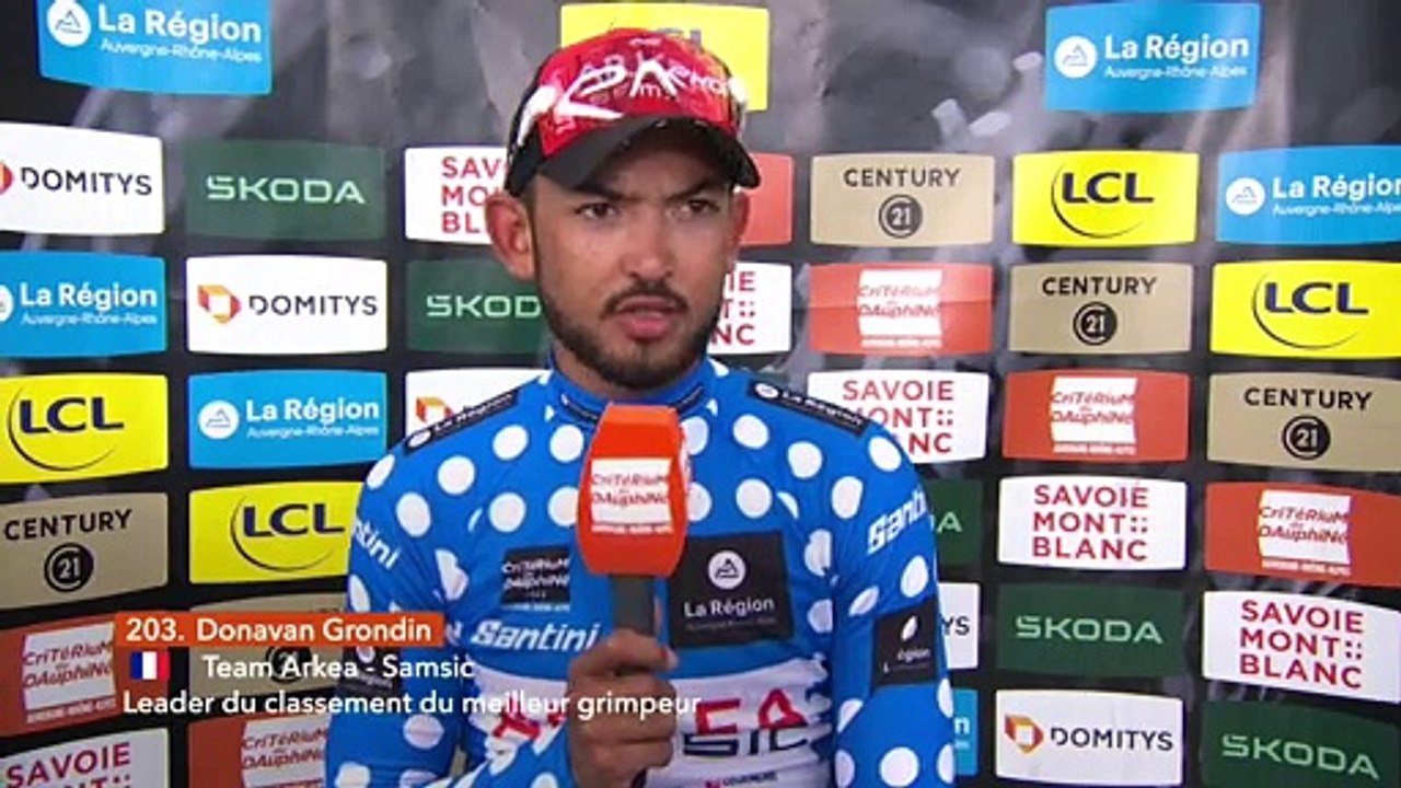 Critérium du Dauphiné 2023 - Donavan Grondin : "C’était ma pire journée sur un vélo. J’ai chopé des crampes, je ne pouvais même plus pédaler ou plier la jambe. J’ai dû m’asseoir 3-4 minutes avant de repartir. C’est la première fois que ça m’arrive"