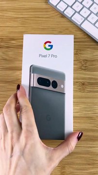 google pixel 7 pro unboxing