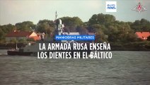 La Armada rusa realiza ejercicios militares en el mar Báltico