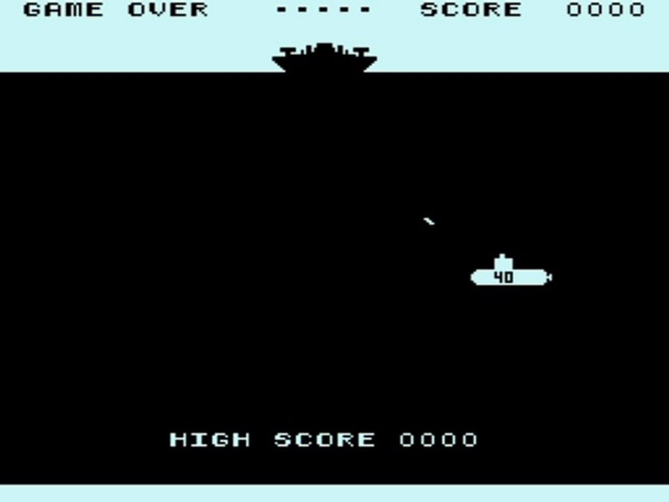 MAME (Depthcharge) Gremlin 1977