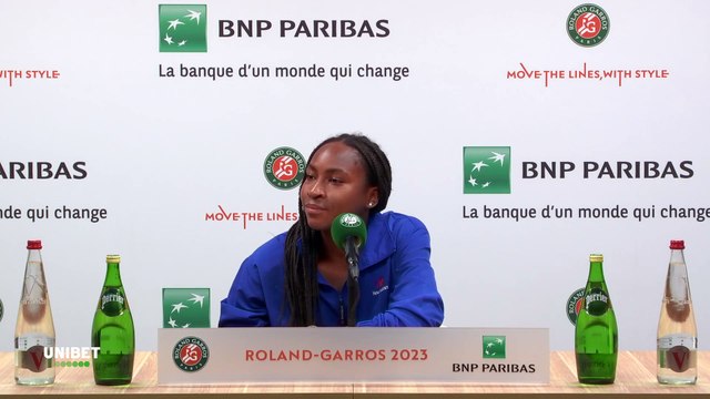 Roland-Garros 2023 - Coco Gauff : I want to play Iga Swiatek from my lost final last year here in Roland-Garros
