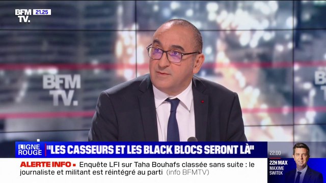 Manifestation du 6-juin: Les black blocs viennent à chaque manifestation pour semer le chaos , affirme Laurent Nuñez, préfet de Police de Paris