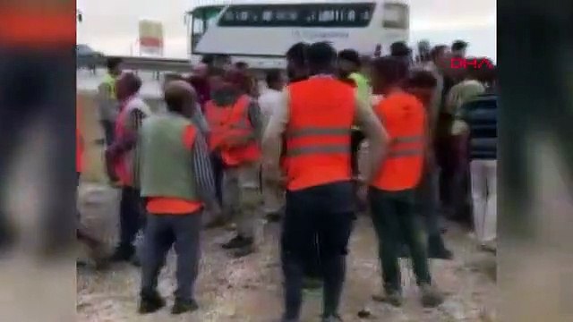 Un midibus transportant des ouvriers de la centrale nucléaire d'Akkuyu renversé : 8 blessés