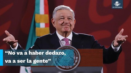 AMLO manda mensaje a sus “corcholatas”: Se va a quedar esperando quien busque señales