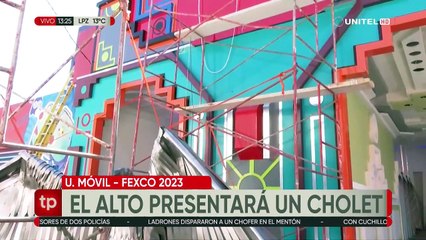 Cochabamba: El Alto prepara un cholet y una escultura de 2 metros para su estad en la Fexco