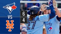 Resumen Azulejos de Toronto vs Mets de Nueva York | MLB 04-06-2023