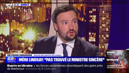 Famille de Lindsay reçue par Pap Ndiaye: "Une reconnaissance de responsabilité partielle", déplore Me Pierre Debuisson, avocat de la famille