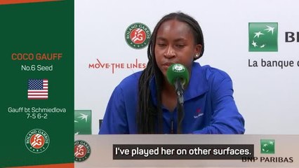 Gauff to watch final loss to Swiatek for the first time ahead of re-match