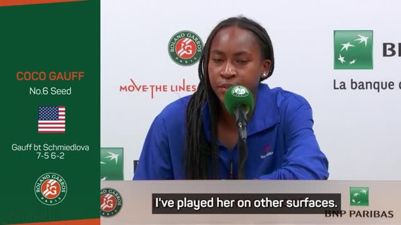 Gauff to watch final loss to Swiatek for the first time ahead of re-match