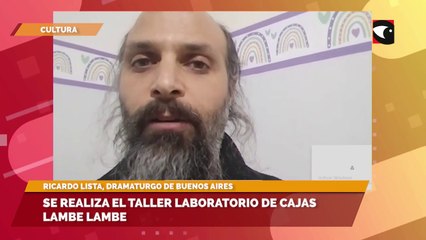 Se realiza el taller laboratorio de cajas lambe lambe