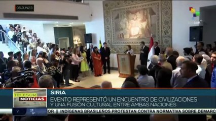 Siria: Exposición Bolívar-Chávez: Dos épocas y una sola idea es homenaje de los artistas visuales