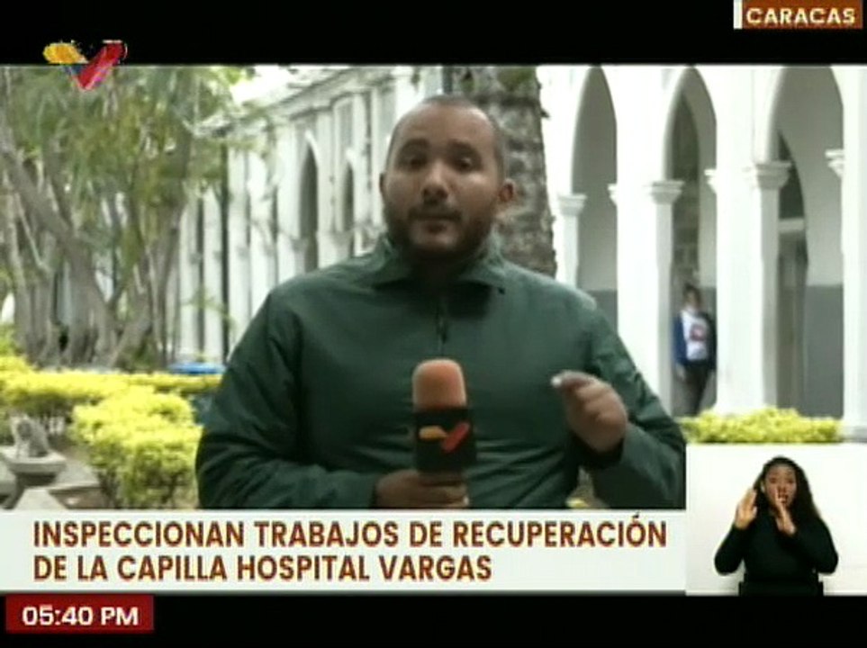 Misión Venezuela Bella recupera y rehabilita la capilla San José del Hospital José María Vargas