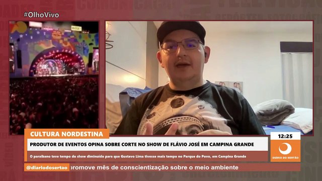 “Gusttavo Lima deveria ter se constrangido”, diz Fabiano Gomes após polêmica no show de Flávio José