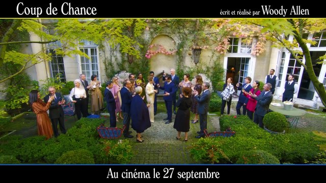 COUP DE CHANCE Bande Annonce (2023) Woody Allen, Valérie Lemercier