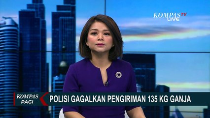 Detik-Detik Polisi Gagalkan Pengiriman 135 Kg Ganja dari Aceh ke Medan!