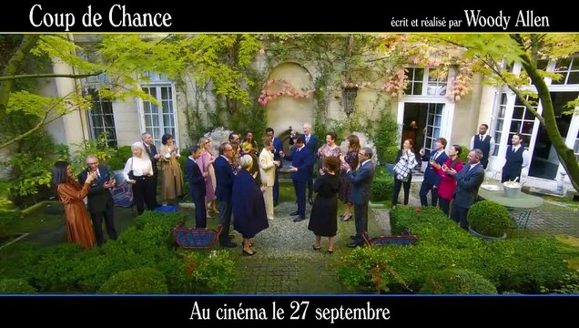 COUP DE CHANCE Bande Annonce (2023) Woody Allen, Valérie Lemercier