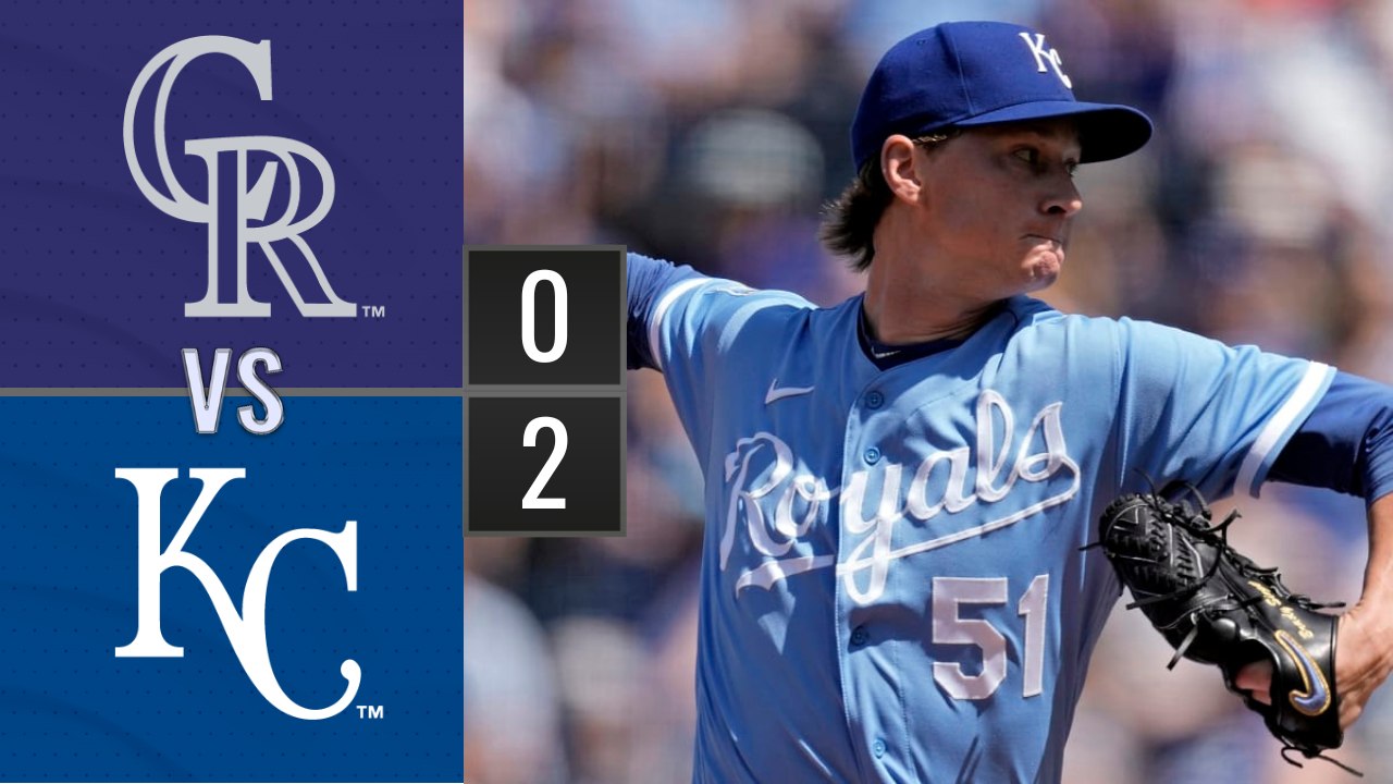 Resumen Rockies de Colorado vs Royals de Kansas City | MLB 04-06-2023