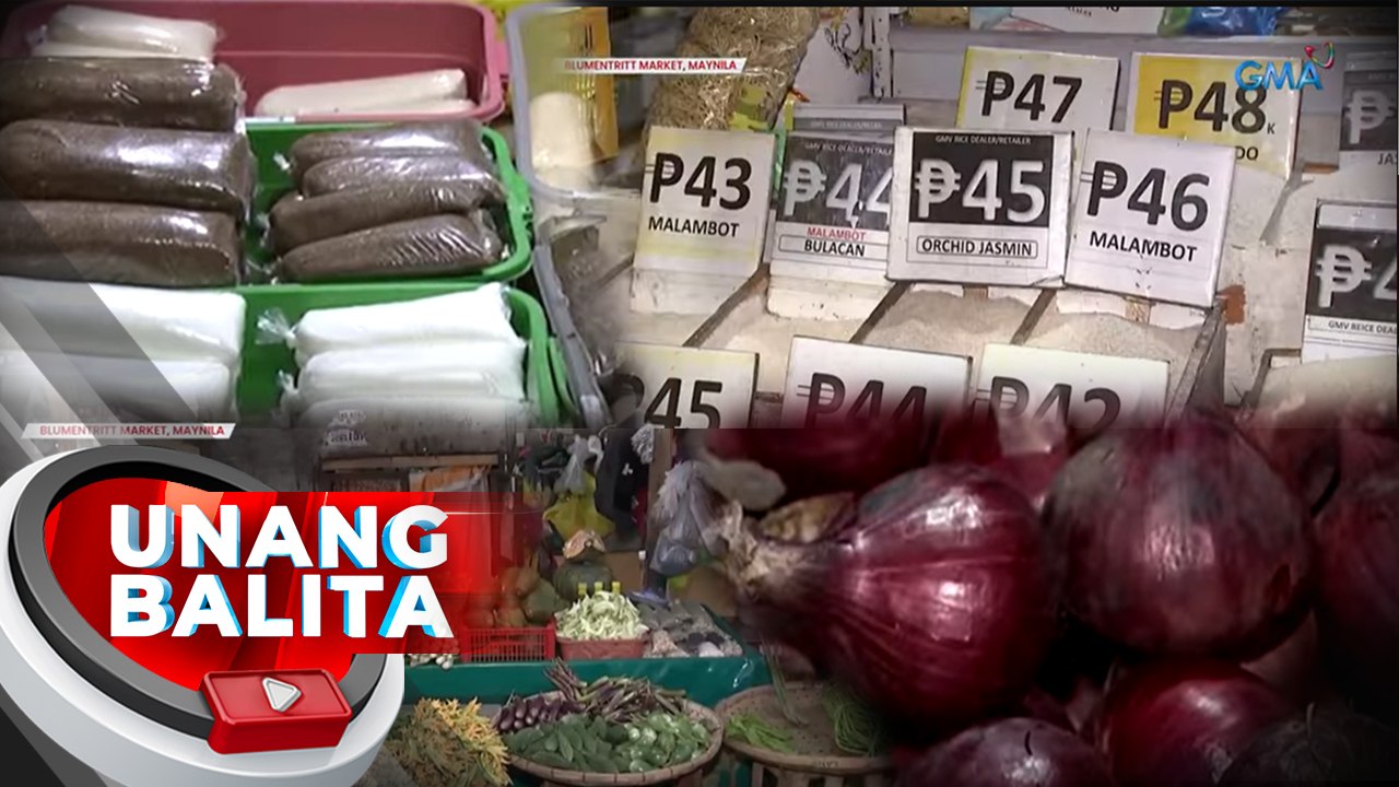 Presyo ng asukal, sibuyas, at bigas sa Blumentritt Market, bumaba | UB
