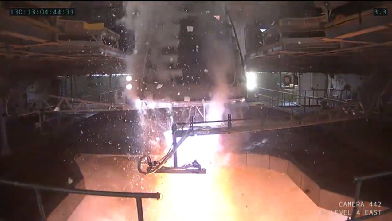 NASA Fired Up Artemis Moon Rocket Engine For 10.5 Minutes