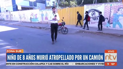 Un niño de 8 años murió atropellado en la puerta de su colegio