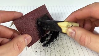 Mix Super Glue and Charcoal Powder! You will be Amaze With Results.