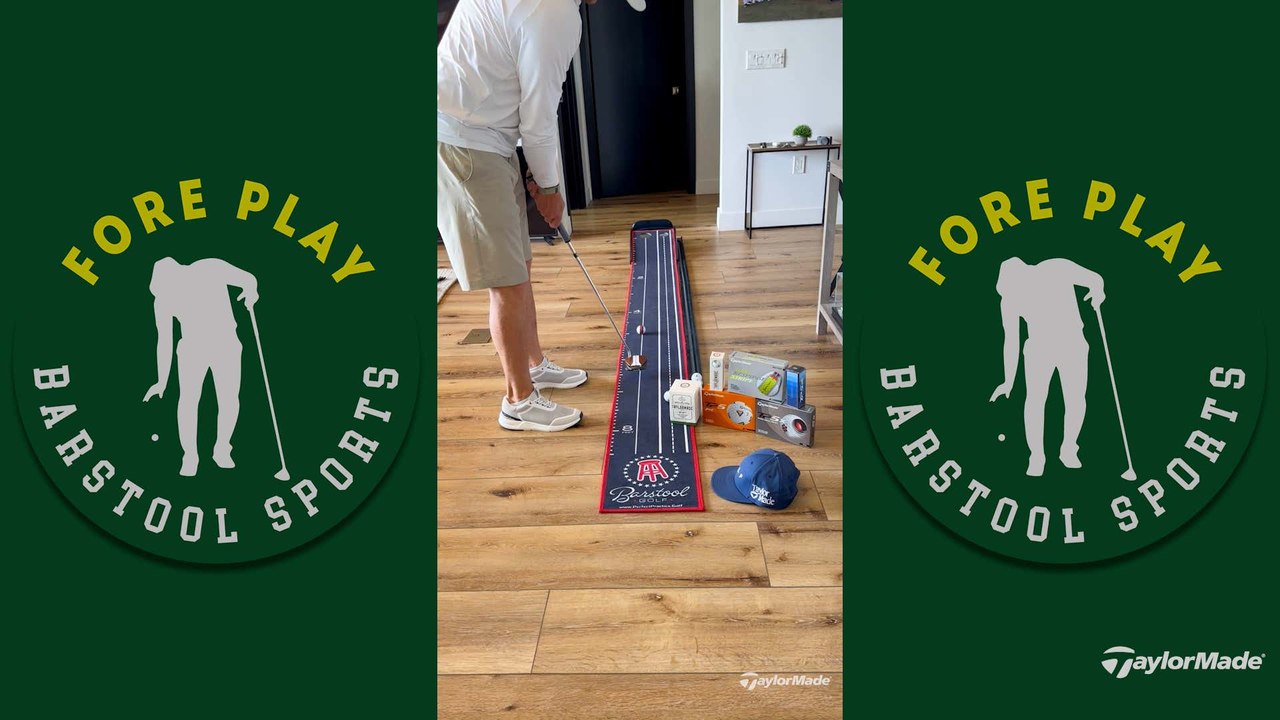 Using The Golf Ball To Line Up Putts