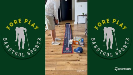 Using The Golf Ball To Line Up Putts